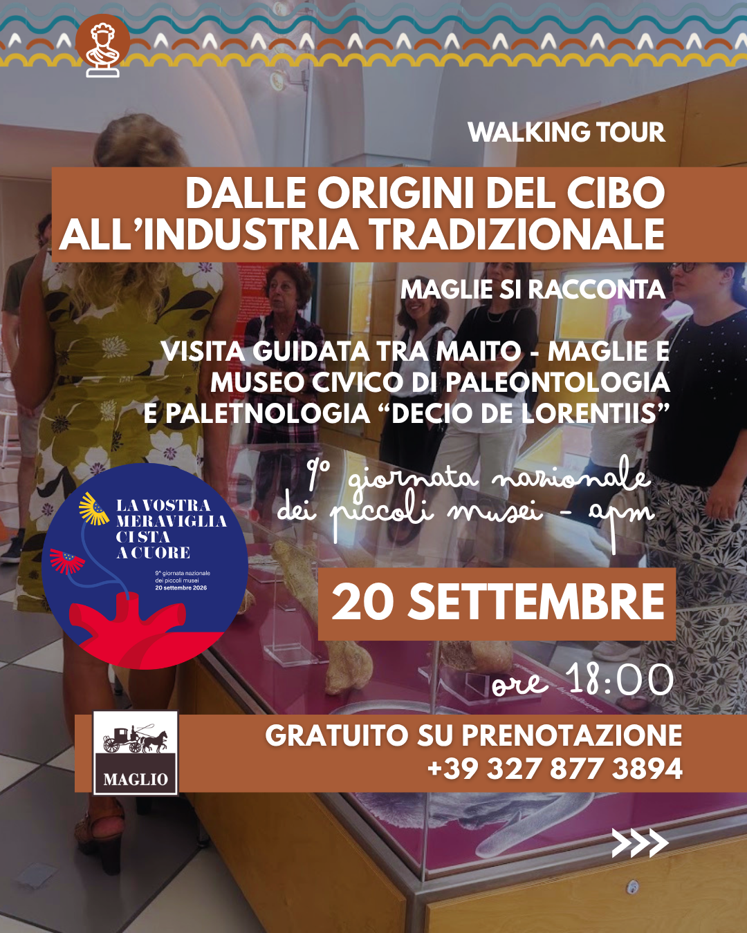 Dalle origini del cibo all'industria tradizionale - Maglie si racconta per la 9ª Giornata dei Piccoli Musei