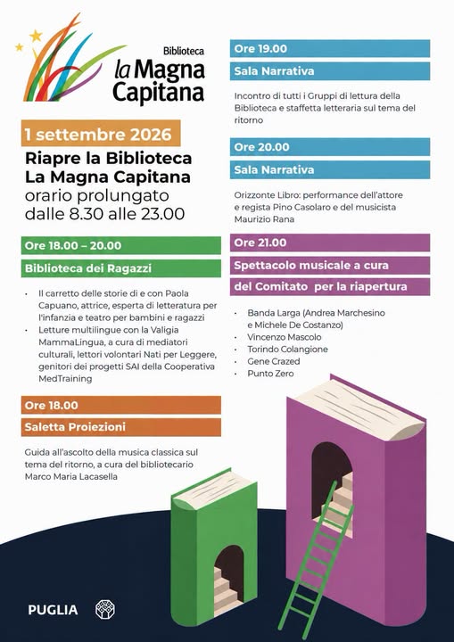 La Magna Capitana riapre le sue porte