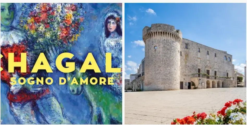 Visita del centro storico di Conversano con degustazione e Mostra di Chagall o Visita al Museo Archeologico