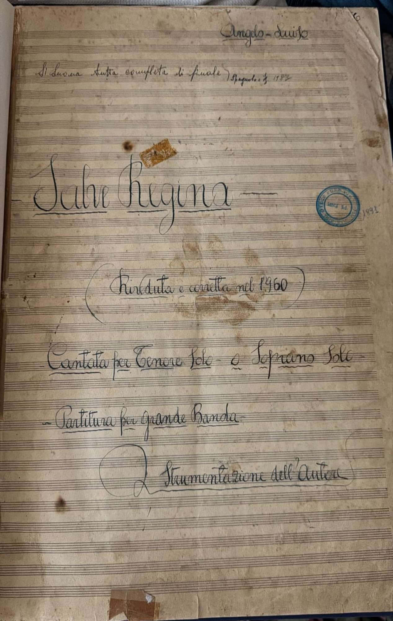 MEPI - (LE) Salve Regina-Salice Salentino