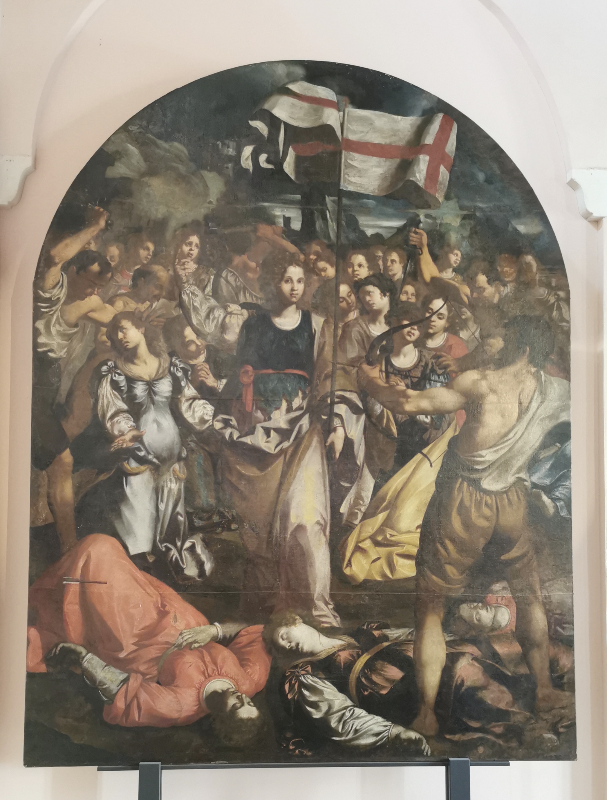 TESORI DI PUGLIA : Paolo Finoglio, Martirio di Sant’Orsola e delle compagne.